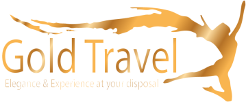 gold travel logo