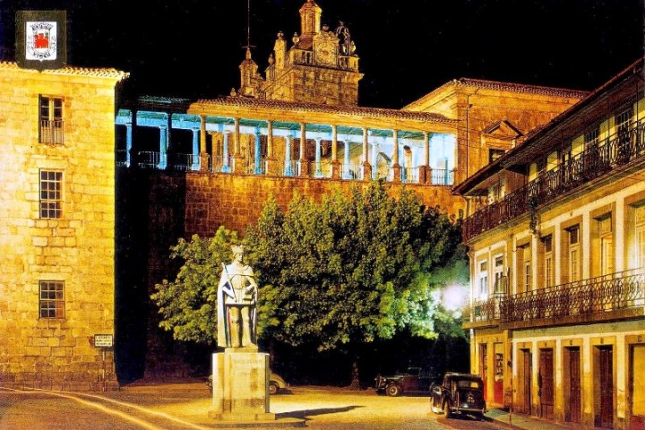 A square in Viseu